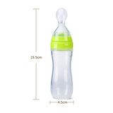 Baby Feeding Bottle With Spoon