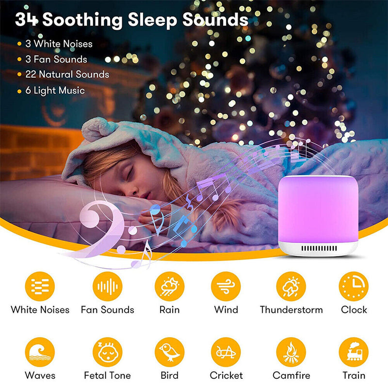 Sleep White Noise Machine For Babies, Kids And Adults